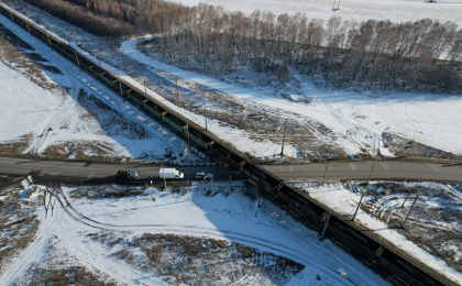 В Панкрушихинском районе Алтайского края до конца 2025 года появится новая транспортная развязка над железнодорожными путями